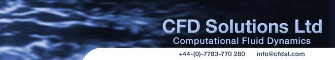 CFD Solutions Ltd Provides Services in CFD Analysis, Computer Modelling, Process Simulation and Design